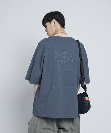 Astronomical Observation Smoke Pattern Washed Tee