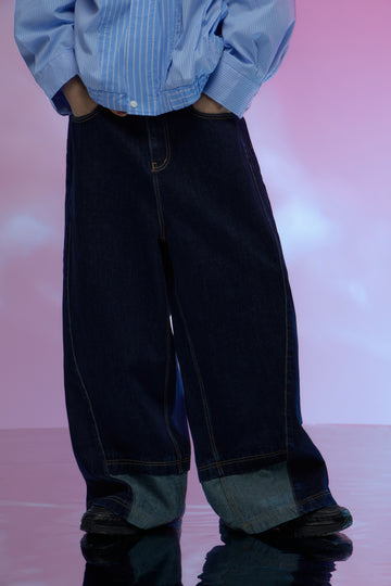 Dual-Frame Raw Denim