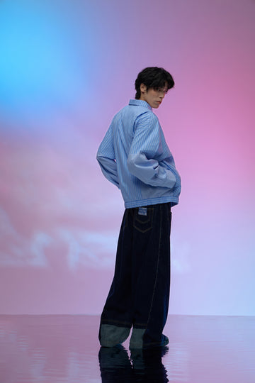 Dual-Frame Raw Denim