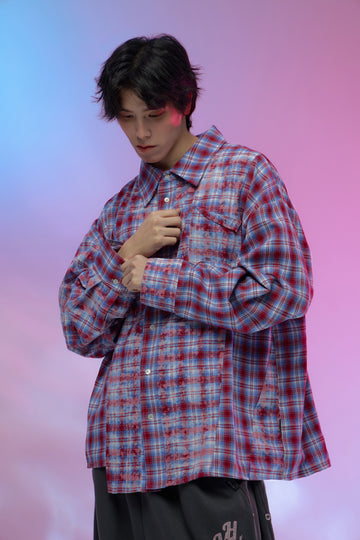 Blurline Patch Shirt