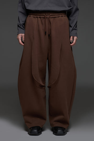 Curved Wide Pants