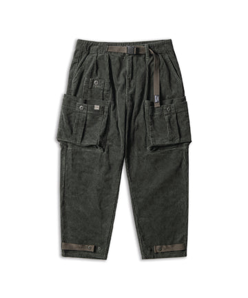 Corduroy work pants with large pockets