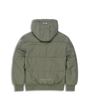 Thick quilted cold-proof jacket